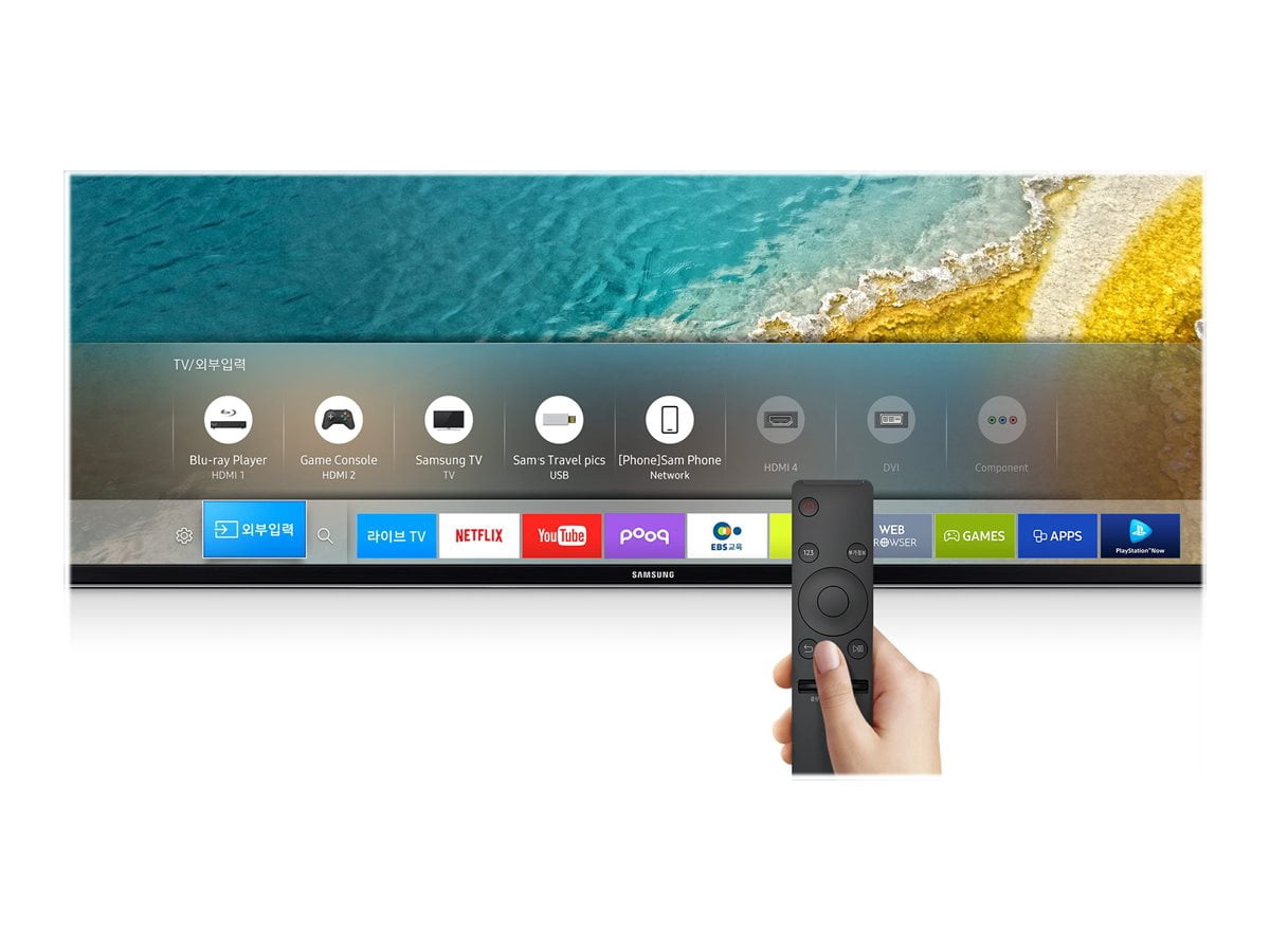 Samsung UN50KU6300F - 50" Class ( 49.5" viewable ) - KU6300 Series LED TV - Smart TV - 4K UHD (2160p) - direct-lit LED, UHD dimming, Micro Dimming Pro