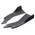 thumbnail image 1 of Rear Bumper Lip Splitter Universal Car Side Fins Body Lip Spoiler Chin Skirt Protector Rear Bumper Lip Diffuser Splitter Canard Protector Black, 1 of 7