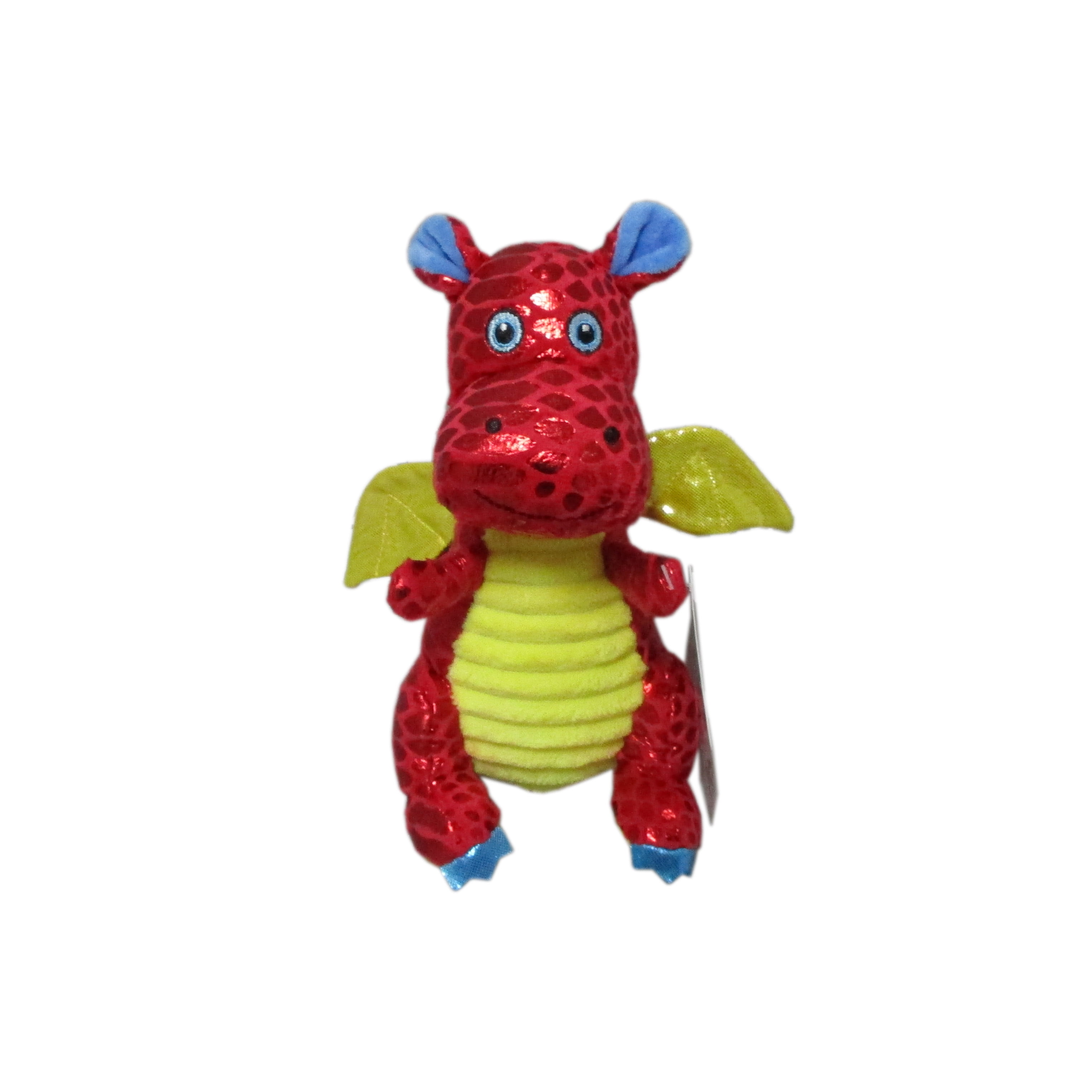 red dino plush