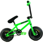 Mayhem Fat Tyre Mini BMX RIOT Toxic Green 1 Piece Crank 10 Mini BMX أحدث طراز دراجة خدعة
