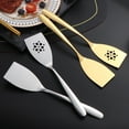 thumbnail image 1 of Sentmoon Spatulas for Kitchen Use Silicone Spatula for Cooking Steak Spatula Meat Frying Spatula Suitable for High Temperature Fryer Barbecue Cookware Kitchen Meat Spatula, 1 of 8