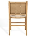 thumbnail image 6 of Safavieh Cassaphina Woven Leather Dining Chair in Tan / Natural, 6 of 11