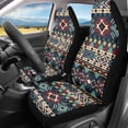 thumbnail image 2 of XYZCANDO Southwestern Geometric Pattern Car Seat Covers for Man Waterproof Car Front Seat Covers Protector Washable, for SUV Auto Truck, 2 of 10