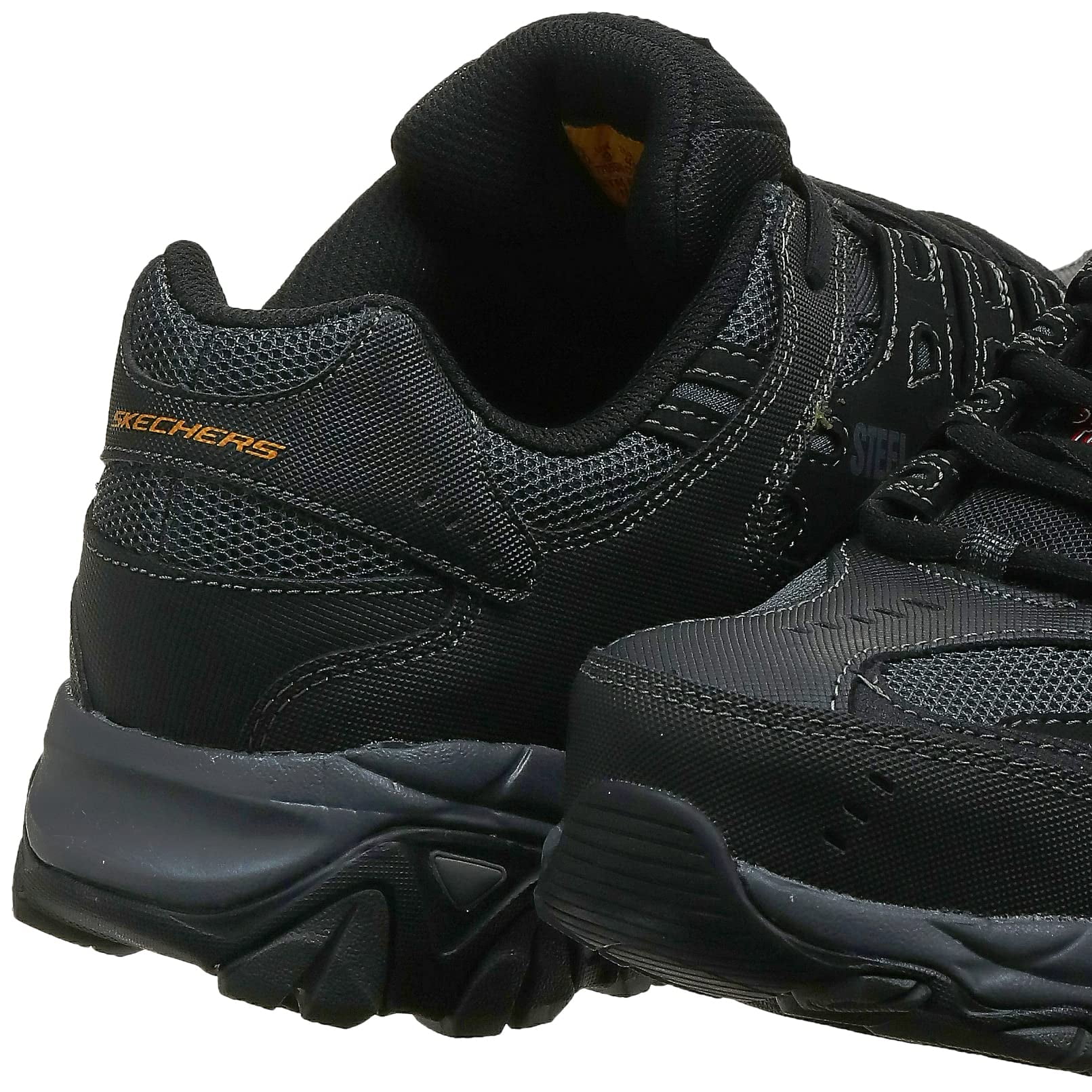 Skechers Work Men's Cankton Lace Up Athletic Steel Toe Safety Shoes - Wide Available