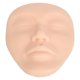 thumbnail image 5 of Cara De Práctica De Maquillaje, Cara De Maniquí De Maquillaje Reutilizable De Silicona 5D, Cabeza De Entrenamiento De Práctica Suave Multifuncional Para Tatuaje De Cejas, 5 of 8
