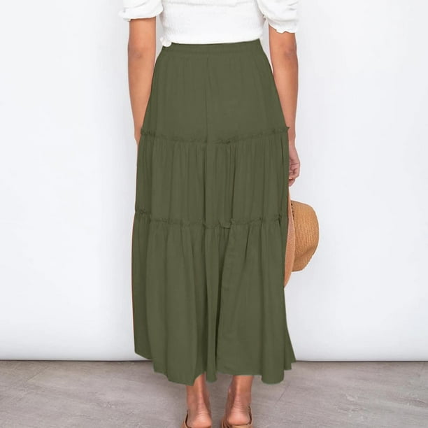 スカート REMAKE MILITARY LONG SKIRT REMAKE MILITARY LONG SKIRT