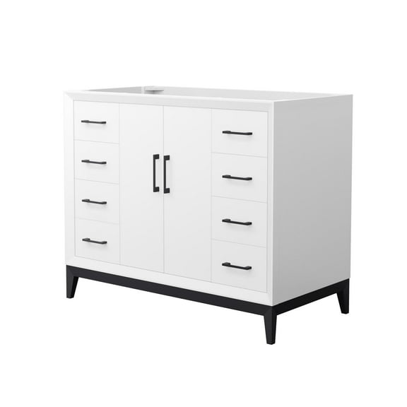 Wyndham Collection Wch818142s-Cxsxx-Mxx Amici 42" Single Free Standing Vanity Cabinet Only
