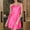 Hot Pink, variant on WTXUE Nightgowns for Women Silk Nightgown Summer Strap Thin y Slim Fit Solid Color Hanging Dress Sleeveless Nightgowns for Women Summer Nightgowns for Women Night Gown for Women Soft Comfy Blue L