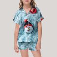 thumbnail image 2 of WEAIXIMIUNG Pajamas For Children Shirt And Pant Matching Set Sleepwear Set With Pockets For Christmas 2-3 Years, 2 of 4