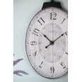 thumbnail image 6 of 18"x29" Oval Vintage Stylish Wall Clock Battery Operated,Outdoor Clock,Decorative Wall Clock for Home,Office,Dinning Room, 6 of 9