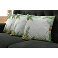 thumbnail image 5 of Ambesonne Tropical Throw Pillow Cover 4 Pack, Frame Style Palm Trees, 16", Multicolor, 5 of 5