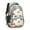 Beige Cartoon Dinosaurs, variant on Beige Cartoon Dinosaurs Flowers Pattern Cute School Backpack Bag with Padded Back and Adjustable Shoulder Straps 16.9 X 12.6 X 5.9 Inches