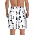 thumbnail image 3 of French Dressed Dachshund Cat And Scottish Quick Dry Swimming Shorts For Men Swimwear Swimsuit Swim Trunk Bathing Beach Wear, 3 of 6
