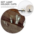 thumbnail image 4 of HEALEEP Lampshade Frame Iron Lamp Accessories Decorative Lamp Holder 8Pcs 4.5X2.2X1.6In, 4 of 8