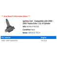 thumbnail image 2 of Ignition Coil - Compatible with 2000 - 2005 Toyota Echo 1.5L 4-Cylinder 2001 2002 2003 2004, 2 of 2