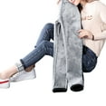 thumbnail image 4 of Txlixc Jeans de bolsillo de lana de cintura alta para adultos de invierno Txlixc moda, 4 of 9