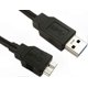 thumbnail image 3 of USB 3.0 A to Micro-B Cable for Portable Hard Drives, High-Speed Data Transfer, 2M Length, Compatible with Multiple Brands, 3 of 5