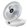 thumbnail image 1 of Ventilador Personal Inalámbrico JShteea Con Enfriador Aire Plegable enchufe Blanco A, 1 of 9
