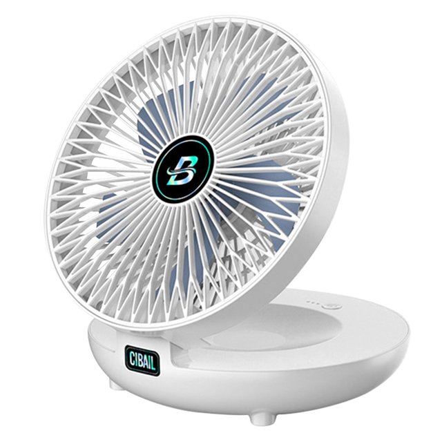 Ventilador Personal Inalámbrico JShteea Con Enfriador Aire Plegable enchufe Blanco A