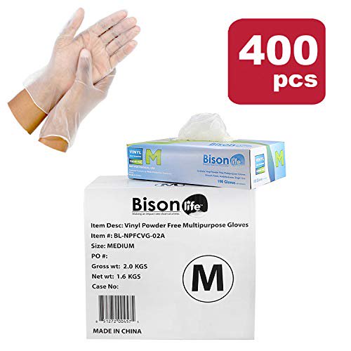 Food Handling Multi Purpose Disposable Vinyl Gloves 100 per box