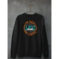 thumbnail image 3 of Such A Witch Without My Coffee Sweatshirt Women -Image by Shutterstock, Female x-Large, 3 of 4
