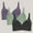 Womens Multicolor 3 Pack Everyday Bras _ D, variant on Women's Plus Size Bras 3 Pack Lightly Padded Wireless Comfort Bras Full Coverage Lace Trim Bras Multicolor 44