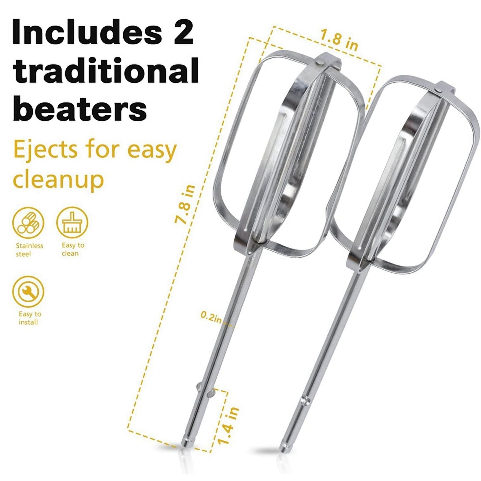 10x Hand Mixer Beaters for -Lton 62682RZ 62692 62695V 64699, Parts Replacement, Electric Attachment