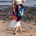 thumbnail image 6 of Cat Stylish Chiffon Women's Summer Beach Dress with Polyester Straps - Beach Skirt Option Included, 6 of 6