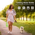 thumbnail image 5 of Botella de agua para perros Dispensador de agua plegable portátil para perros para caminar al aire libre MFZFUKR CPB-YL231-4, 5 of 5