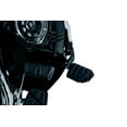thumbnail image 2 of Kuryakyn 7583 Motorcycle Foot Controls: Tour-Tech Short Arm Cruise Mounts with Trident Dually Pegs for 1-1/4" Engine Guards/Tubing, Gloss Black, 1 Pair, 2 of 8