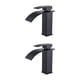 thumbnail image 2 of Grifo negro Advancent para lavabo de baño Acero inoxidable multifuncional, 2 of 6