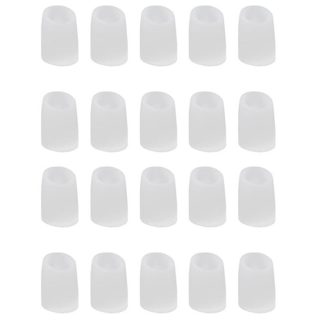 20 piezas silicona pie manga tapa juanete Protector Hallux cuidado L jinwen Mangas del dedo del pie