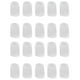 thumbnail image 1 of 20 piezas de protectores de dedos de gel de silicona para pies, con forma de ojos de pollo y almohadillas con burbujas para los dedos. L, 1 of 9