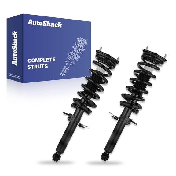 AutoShack Front Complete Strut & Coil Spring | Replacement for 2009-2013 INFINITI G37 2014-2015 INFINITI Q60 | 2-PC