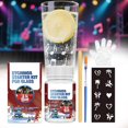 thumbnail image 3 of Frosted Glass Etching Kit, 100g Cream Paste, DIY Glass Craft for Windows & Mirrors, Create Custom Designs, 3 of 8