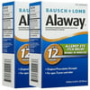 Bausch & Lomb Alaway Itch Relief Eye Drops-0.34 oz, 2 ct (Quantity of 2)