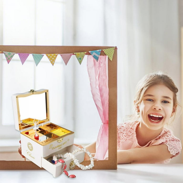 Musical Ballerina Jewelry Box for Girls Little Girls Jewelry Set