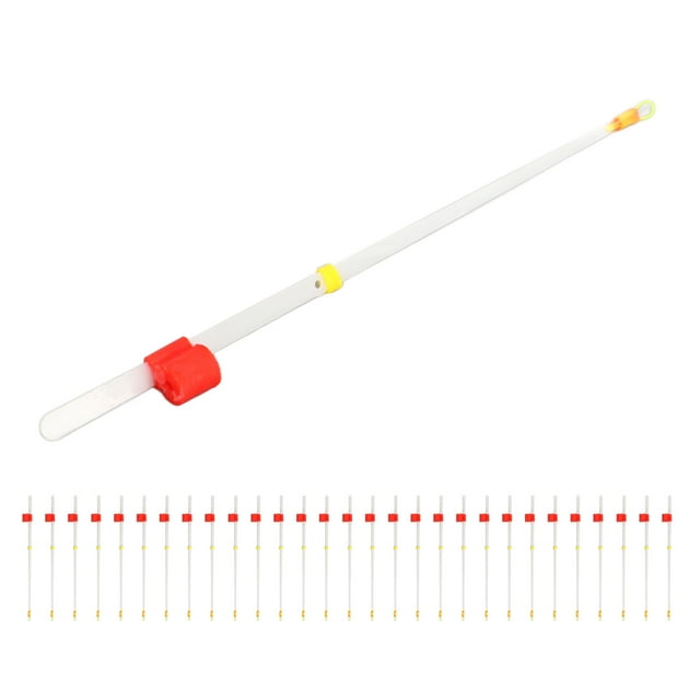 Canne à Pêche sur Glace avec Embout Extensible, 30 Pcs Accessoires de Canne à Pêche sur Glace, Embout Supérieur de Canne à Pêche sur Glace, Fiabilité Exceptionnelle