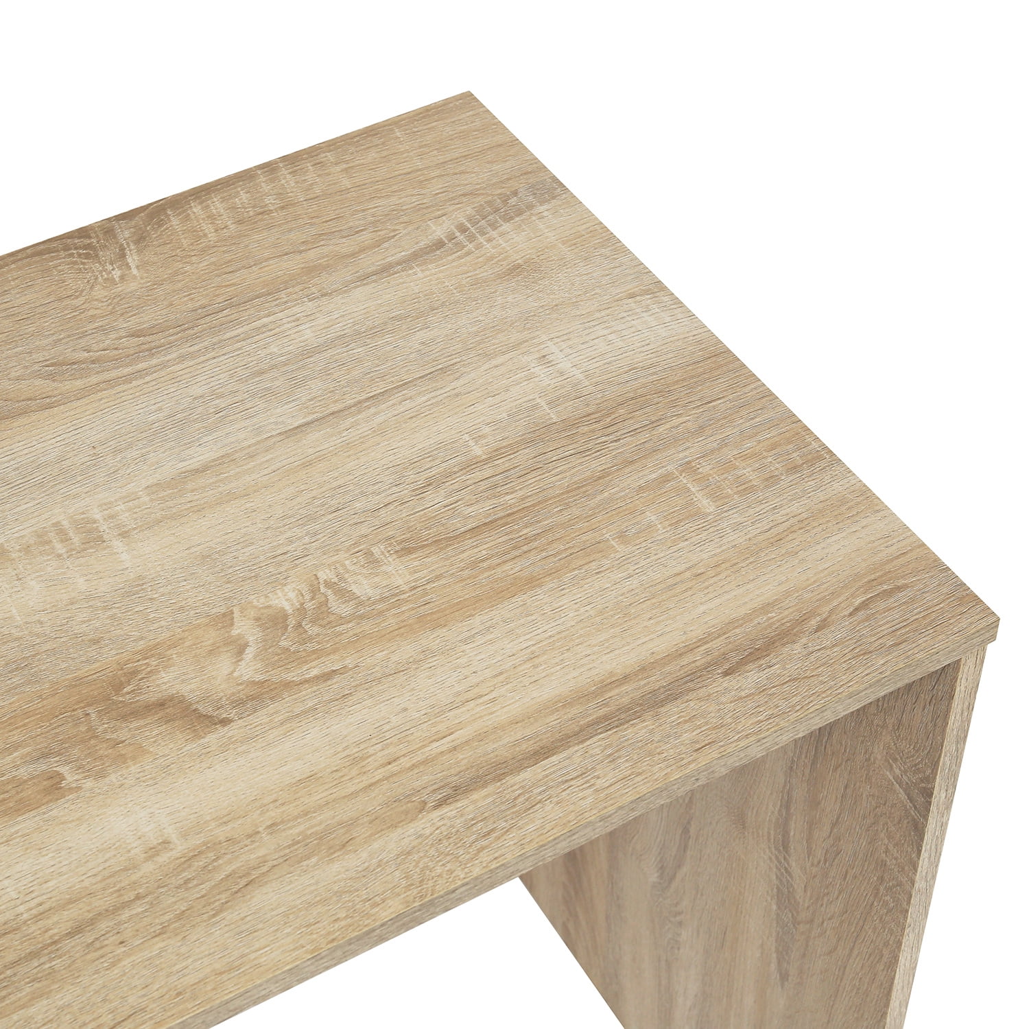 Kepooman 47.24" Modern L-Shaped Corner Computer Desk, Writing Study Table with Locker, Wood Color Kepooman 47.24" Modern L-Shaped Corner Computer Desk, Writing Study Table with Locker, Wood Color