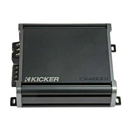Kicker 12 Inch Comp R Woofer Includes Two 48CWR122 Package with 46CXA8001 Amplifier and wire kit