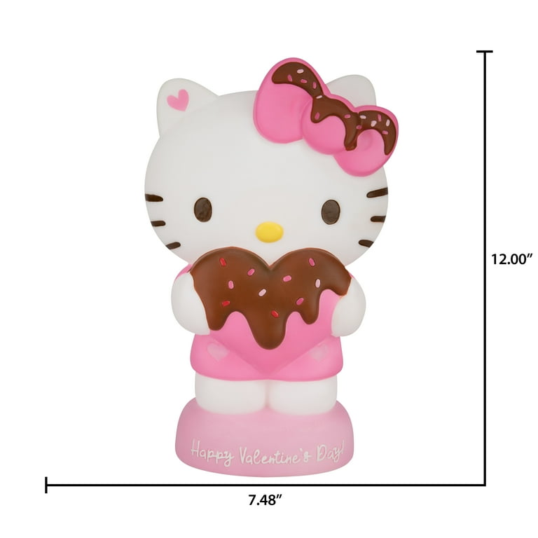 Valentine Lighted Blow Mold Outdoor Decor Hello Kitty Love Is