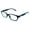 Black, variant on Newbee Fashion - "Kay" Unisex Clear Lens Plastic Fashion Glasses