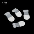 thumbnail image 3 of Unique Bargains 4pcs Anti-Lost Anti Dust Plug, Micro USB Port Dust Covers Cap Silicone for Phone, Clear, 3 of 7