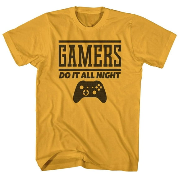 Gamer Society Do it All Night Men's T Shirt