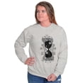 thumbnail image 4 of Hourglass Celestial Symbol Beautiful Sweatshirt for Men or Women Brisco Brands L, 4 of 6