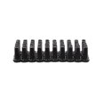 thumbnail image 4 of M6 x 16mm Rack Mount Cage Nuts, Screws and Washers for Rack Mount Server Cabinet, Rack Mount Server Shelves, Routers, 50 PACK Rack Mount Screws and Square Insert Nuts, Self-Locking Cable Ties for Free, 4 of 8