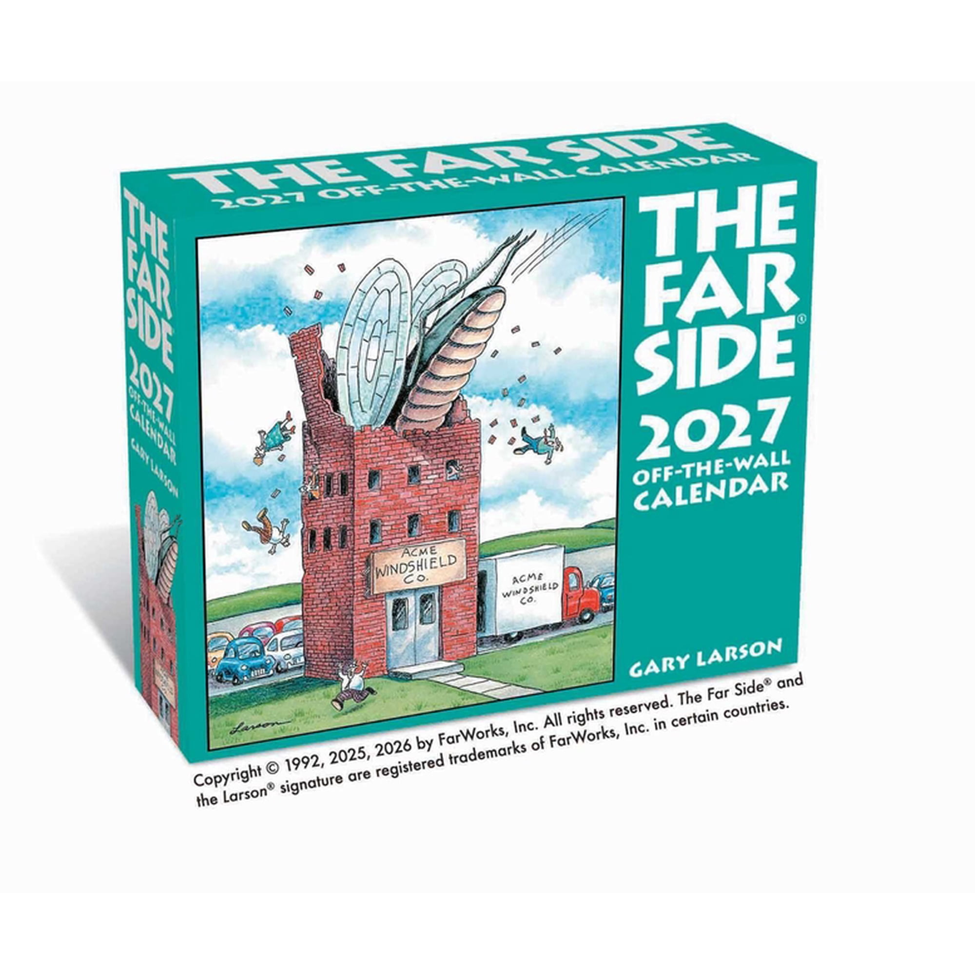 The Far Side(r) 2027 Off-The-Wall Day-To-Day Calendar, (Paperback)