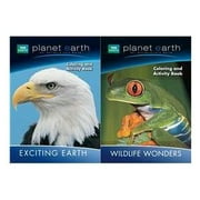 Planet Earth our Extraordinary World ~ Wildlife Wonders Coloring & Activity Book ~ Lion Cover