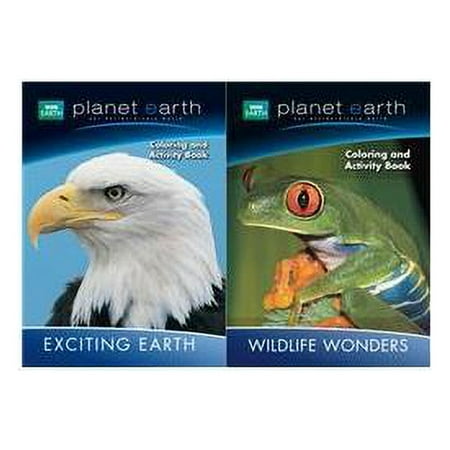 Planet Earth our Extraordinary World ~ Wildlife Wonders Coloring & Activity Book ~ Lion Cover