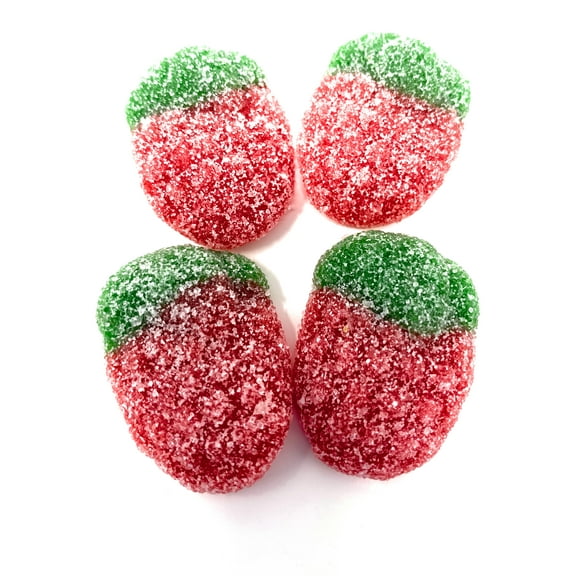 Dulcefina, Sour Wild Strawberry Gummy (3 Lbs)